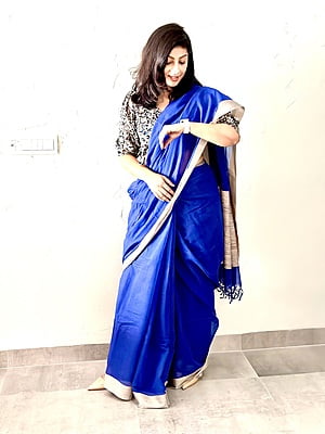 Pure Handloom Cotton saree with Ghicha Pallu Pure Handloom Cotton saree with Ghicha Pallu