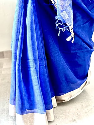 Pure Handloom Cotton saree with Ghicha Pallu Pure Handloom Cotton saree with Ghicha Pallu