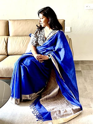 Pure Handloom Cotton saree with Ghicha Pallu Pure Handloom Cotton saree with Ghicha Pallu