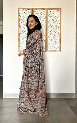 COTTON KALAMKARI SAREE COTTON KALAMKARI SAREE