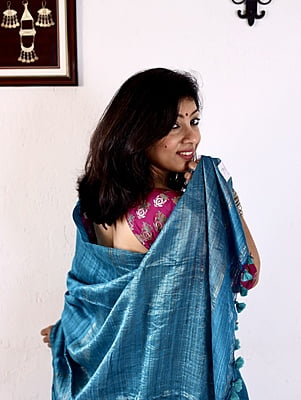 Pure Matka Silk Saree