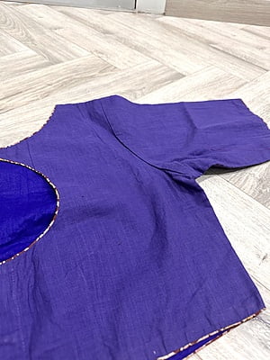 Pure Handloom Cotton Non Padded Blouse Pure Handloom Cotton Non Padded Blouse