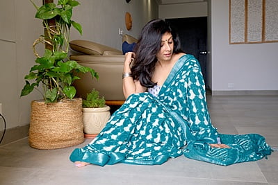 Handblock Print Khadi Linen