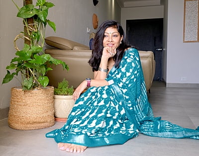 Handblock Print Khadi Linen