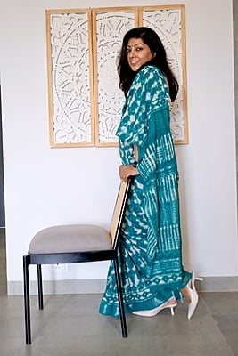 Handblock Print Khadi Linen