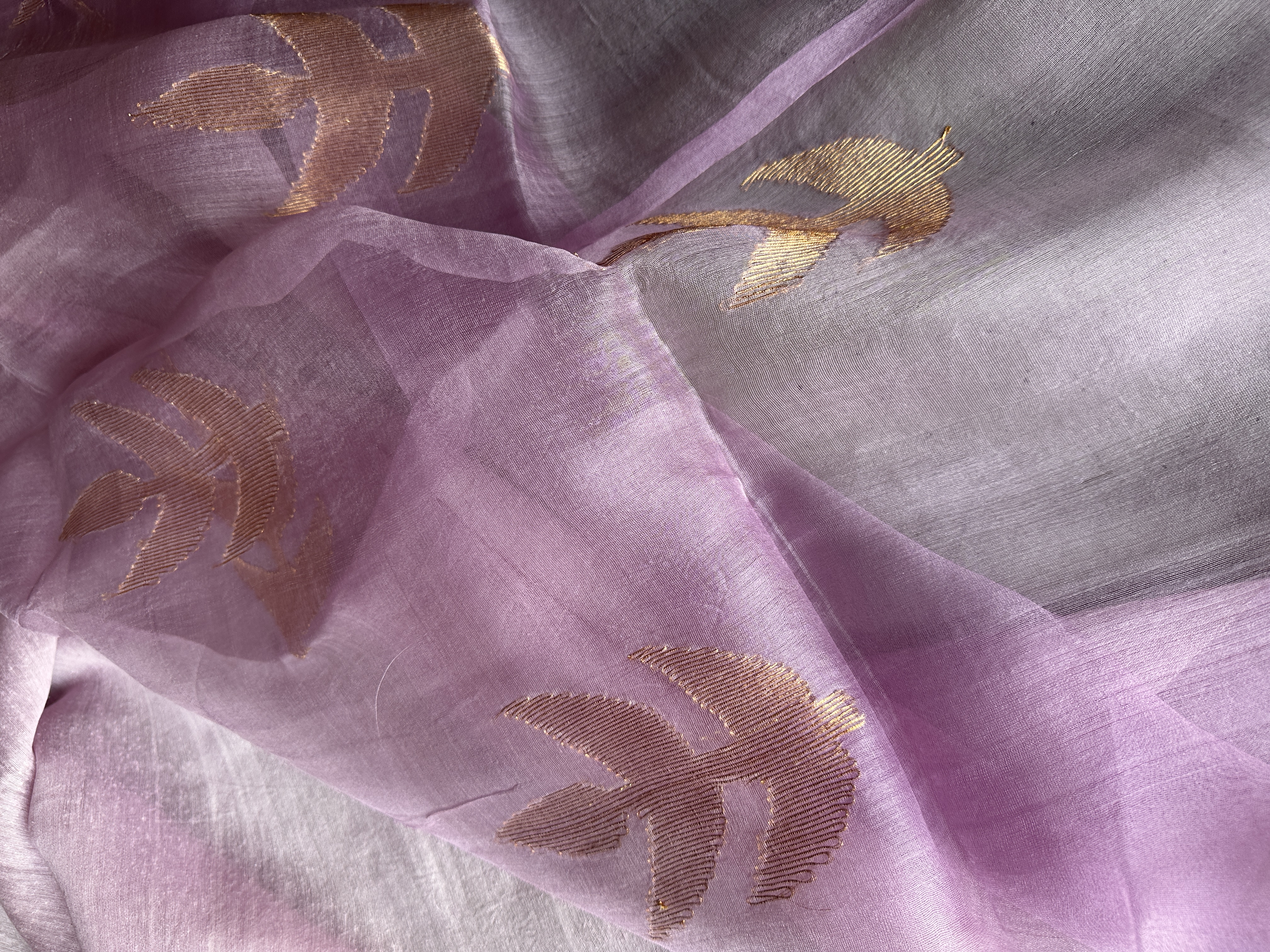 Muslin Jamdani - Lavendar
